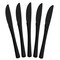 Party Solids 100 Pcs Disposable Utensils – Heavy Duty Plastic Cutlery Set – Premium Plastic Forks, Spoons or Knives for Parties, Events, Catering & Tableware Supplies by Exquisite